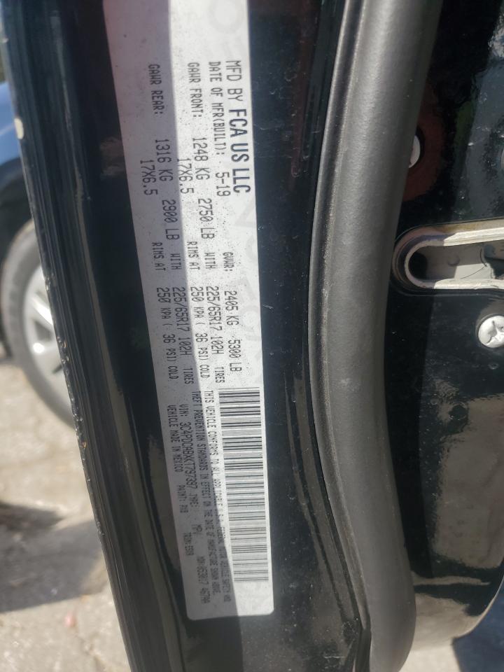 2019 Dodge Journey Se VIN: 3C4PDCABXKT797397 Lot: 89617045