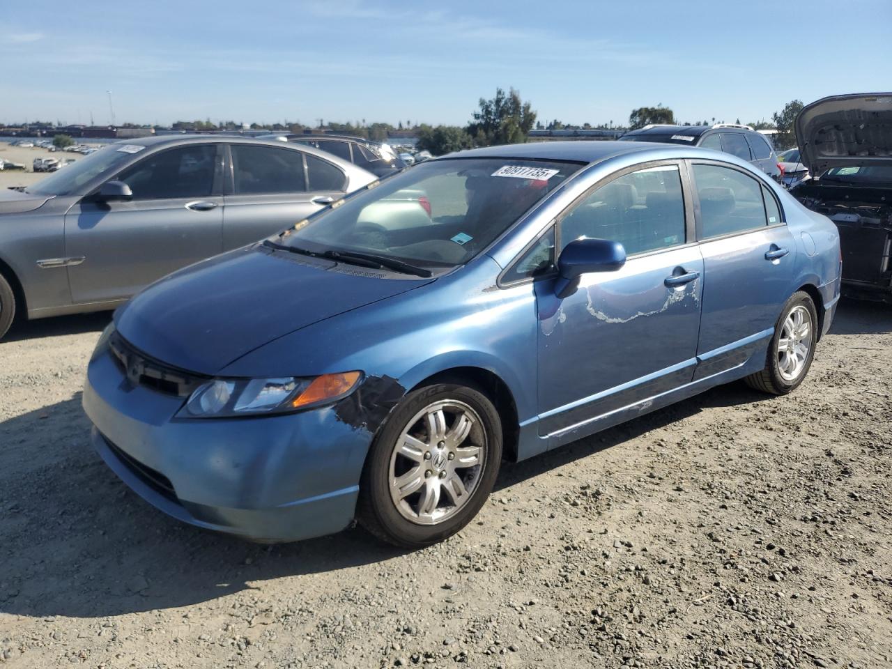 HONDA CIVIC 2007. Lot# 90917735. VIN 1HGFA16537L042950. Photo 1