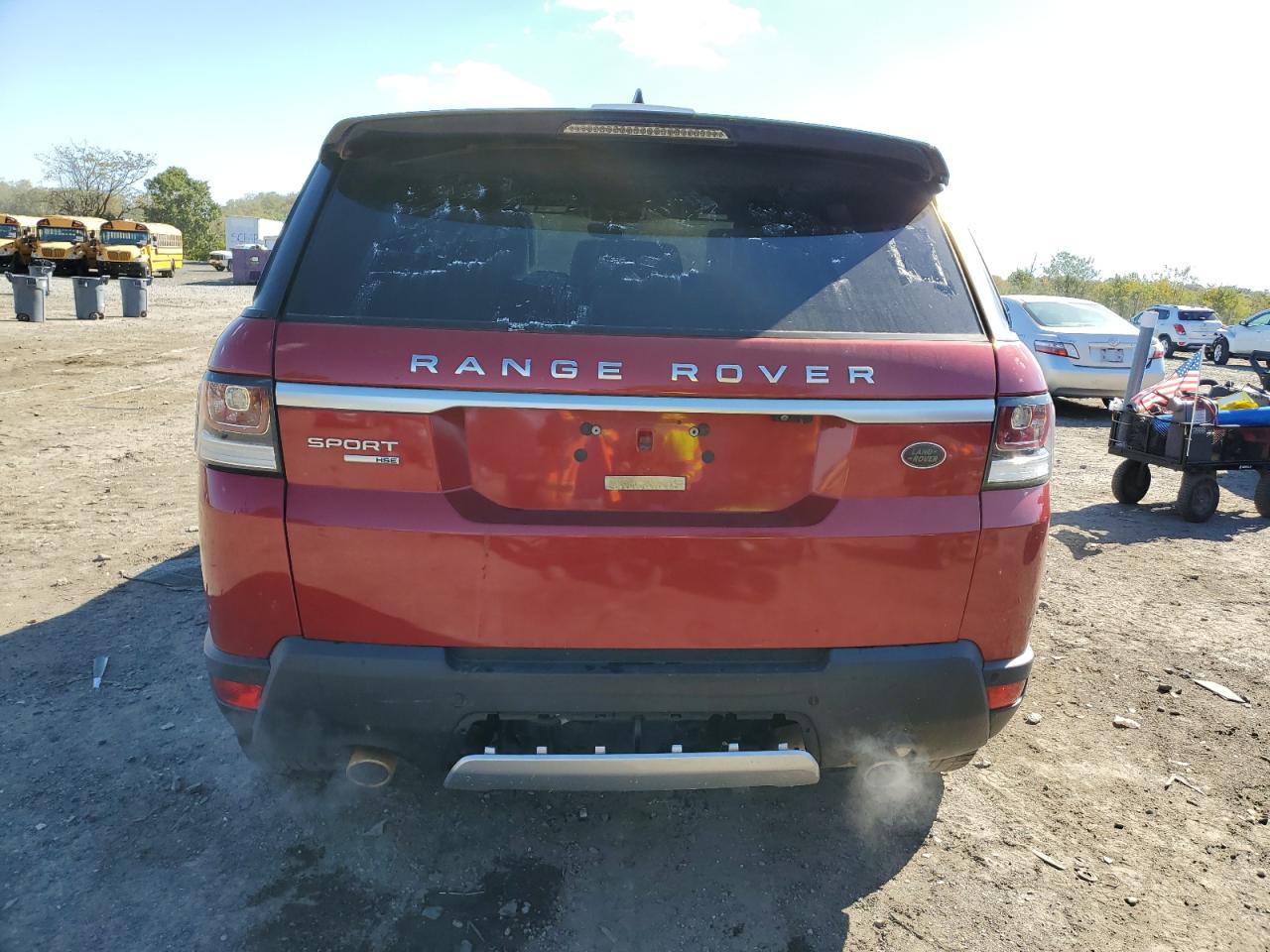 2017 Land Rover Range Rover Sport Hse VIN: SALWR2FV6HA176550 Lot: 89626235