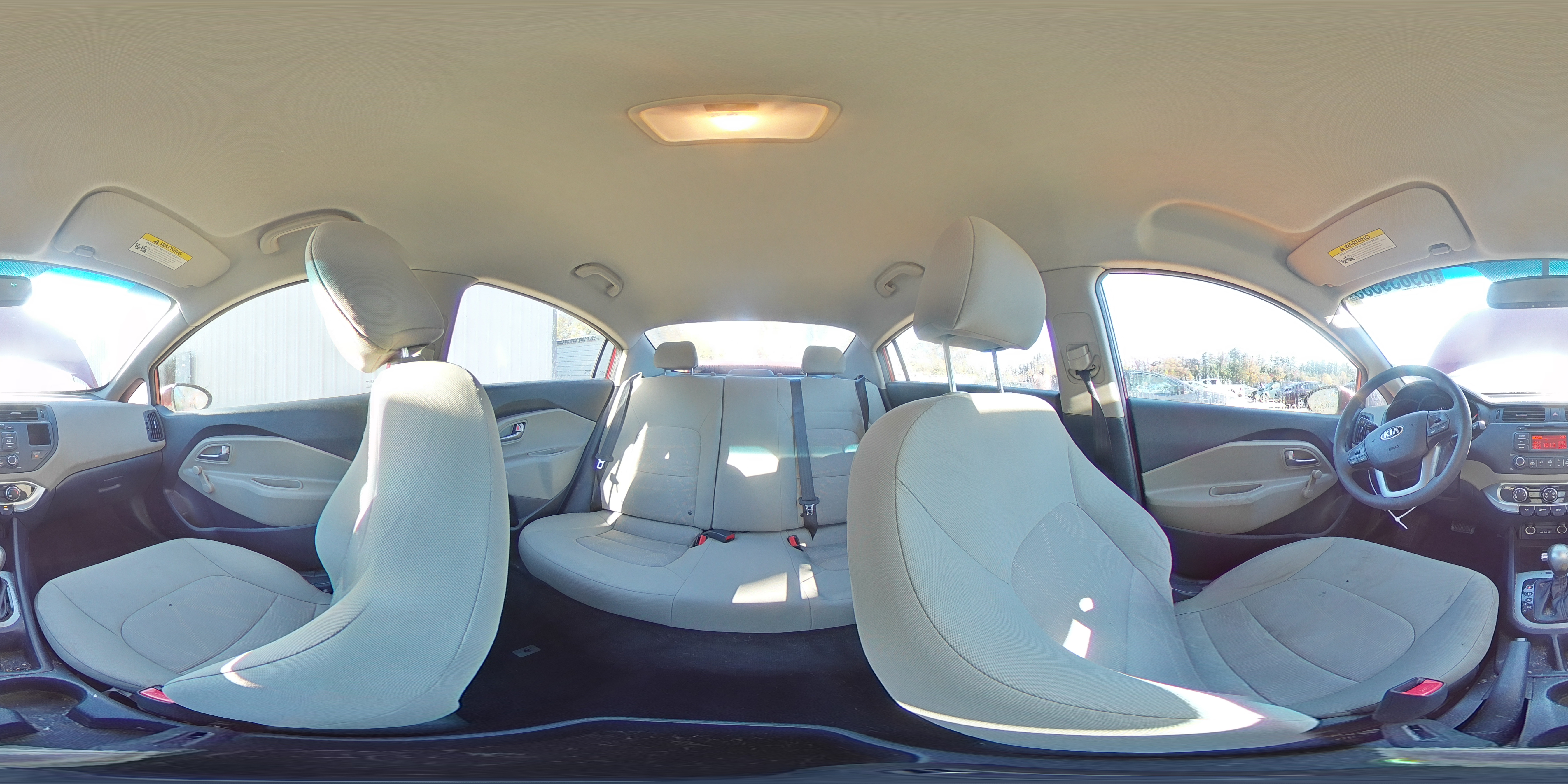 2014 Kia Rio Lx VIN: KNADM4A36E6355343 Lot: 89839535