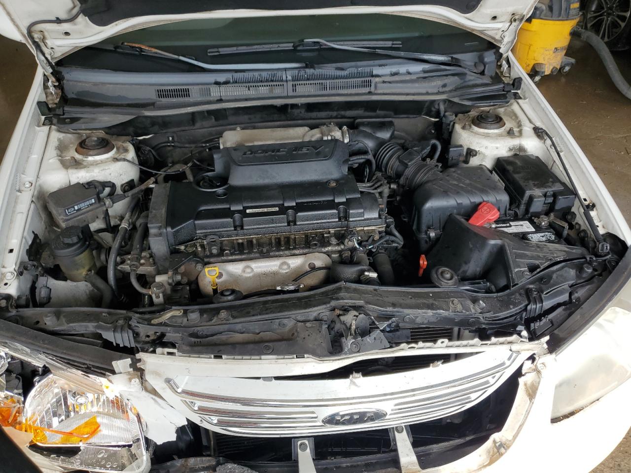 2007 Kia Spectra Ex VIN: KNAFE121275409053 Lot: 85735105