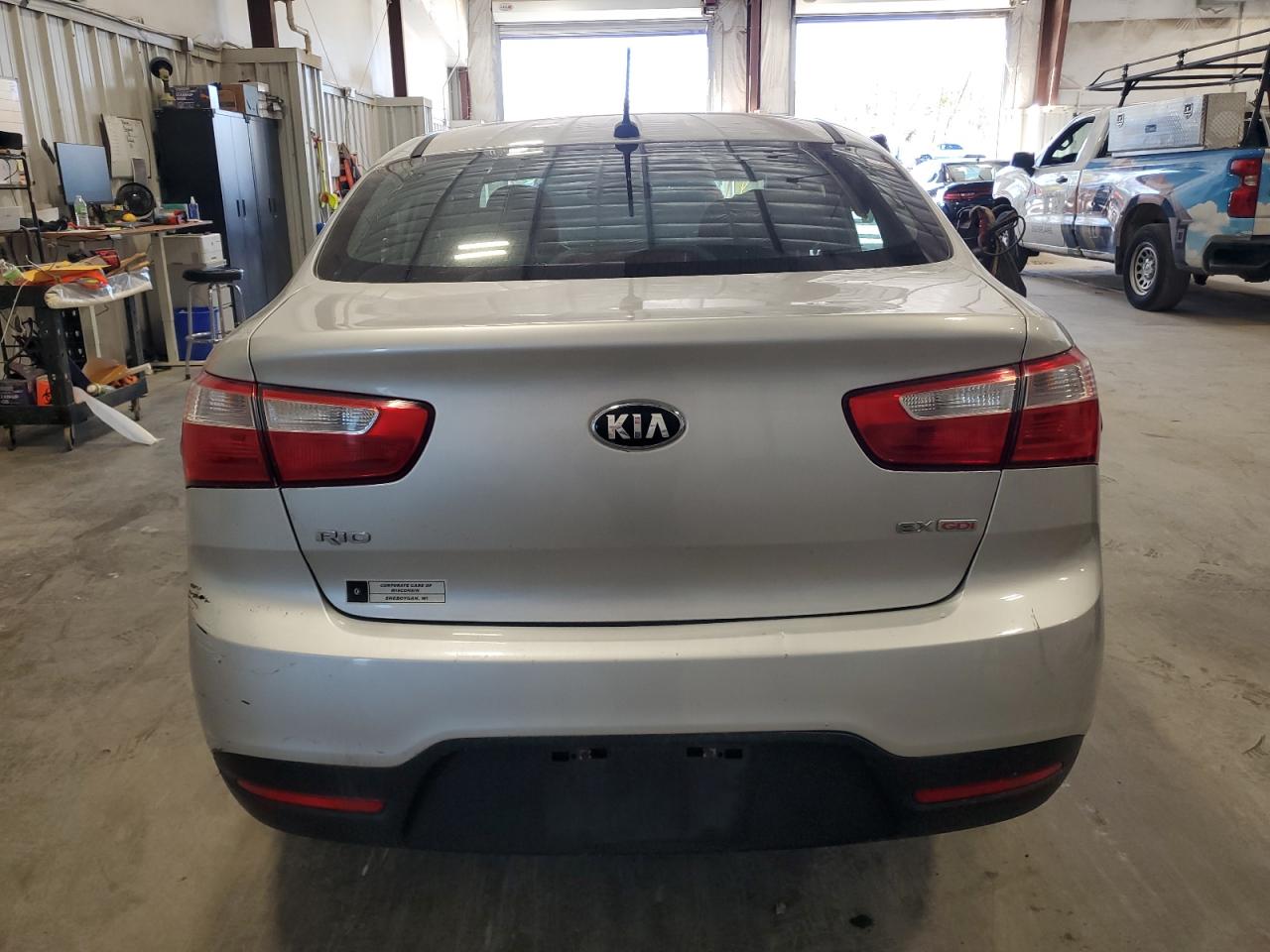 2014 Kia Rio Lx VIN: KNADM4A39E6350945 Lot: 85404265