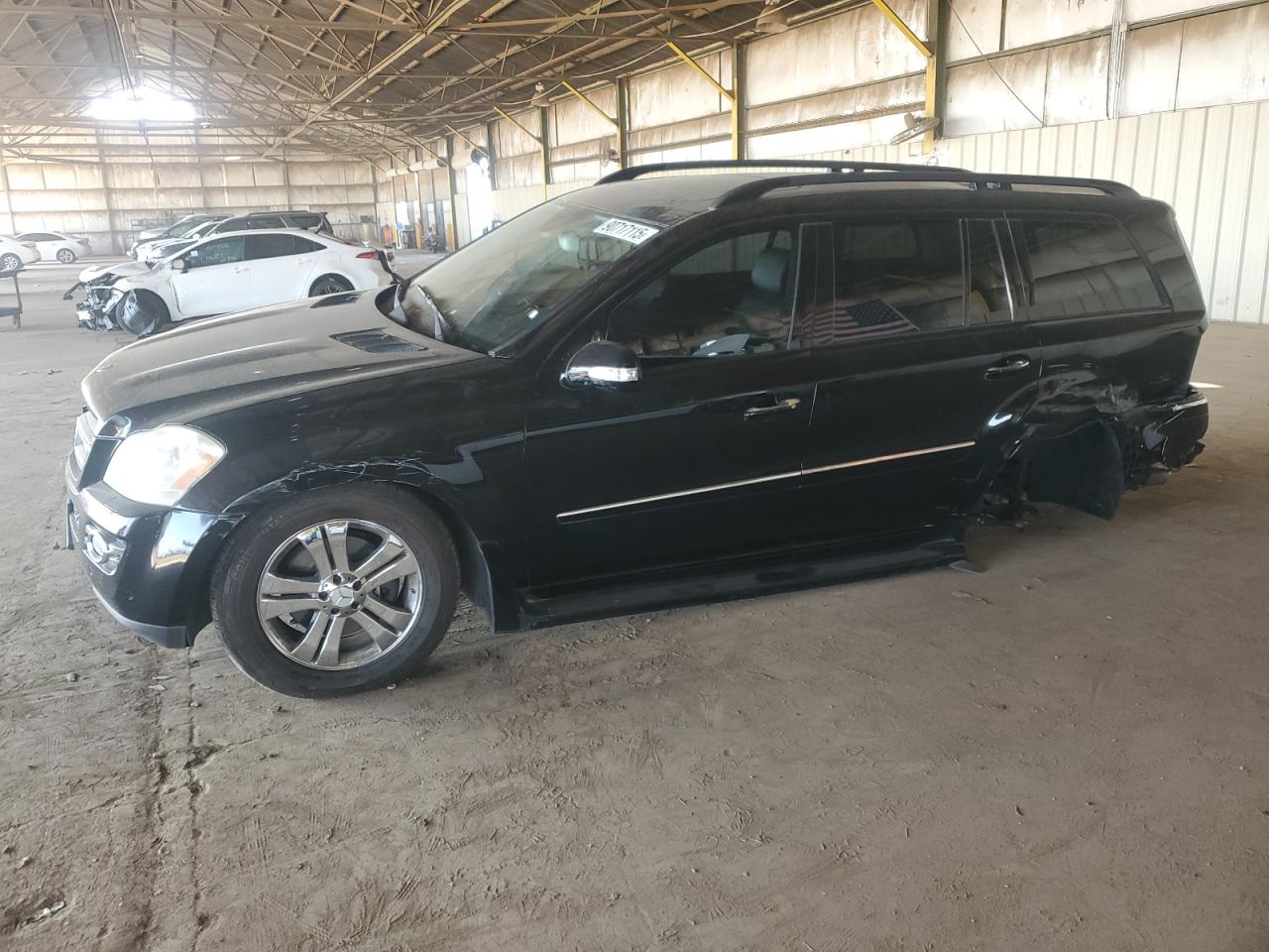 2007 Mercedes-Benz Gl 450 4Matic black suv gas 4JGBF71E17A153402 photo #1