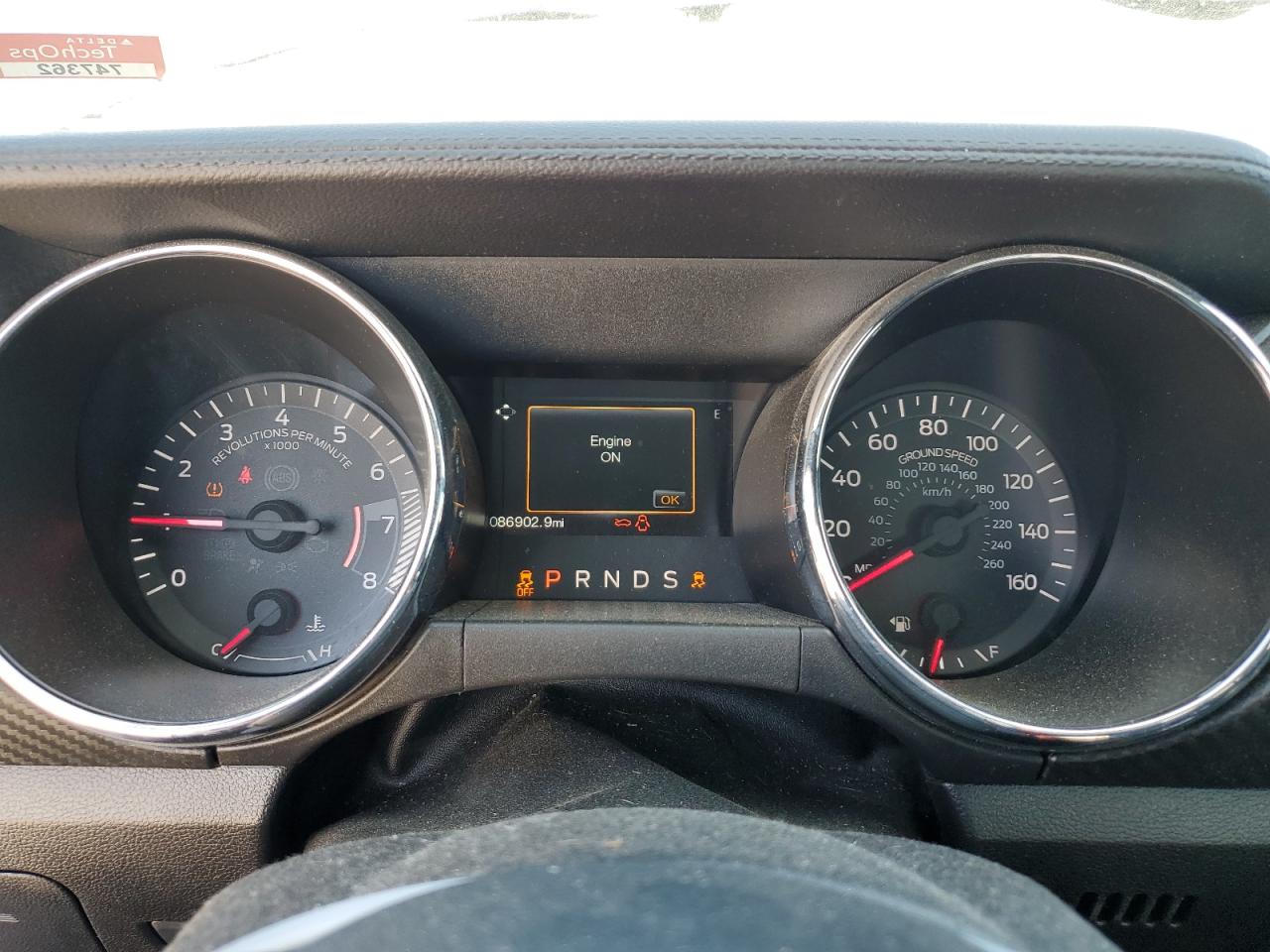 2016 Ford Mustang VIN: 1FA6P8AMXG5240665 Lot: 87053135