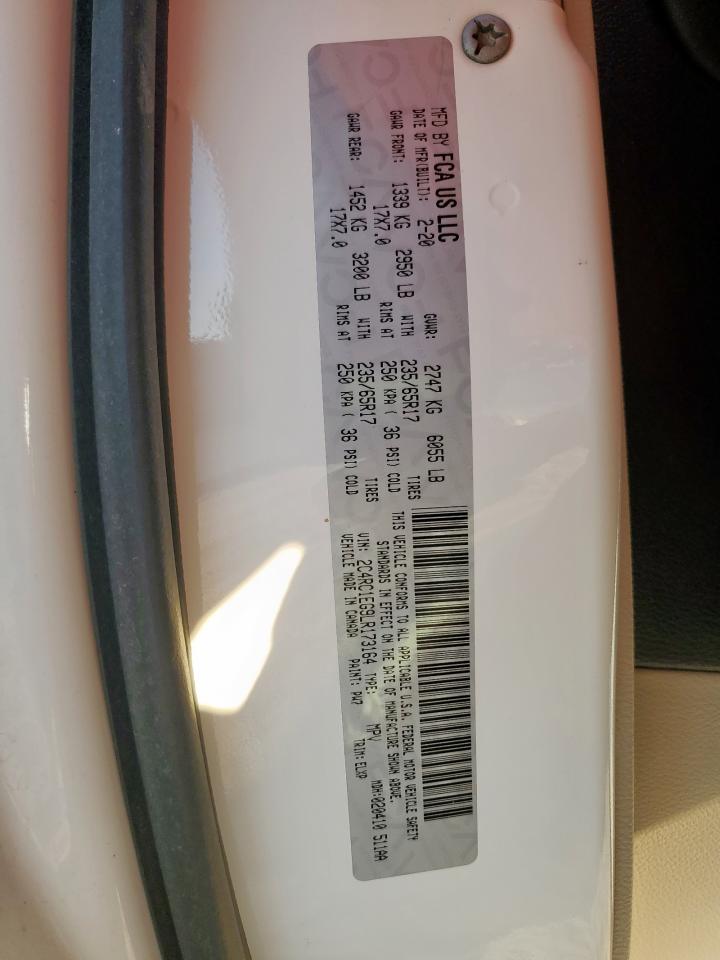 2020 Chrysler Pacifica Touring L Plus VIN: 2C4RC1EG9LR173164 Lot: 86094765