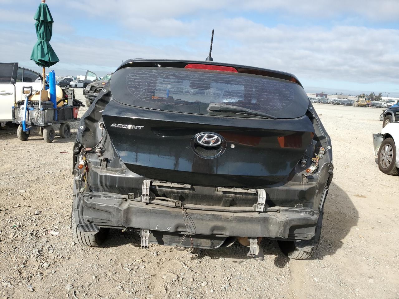 2012 Hyundai Accent Gls VIN: KMHCT5AEXCU006599 Lot: 85178895