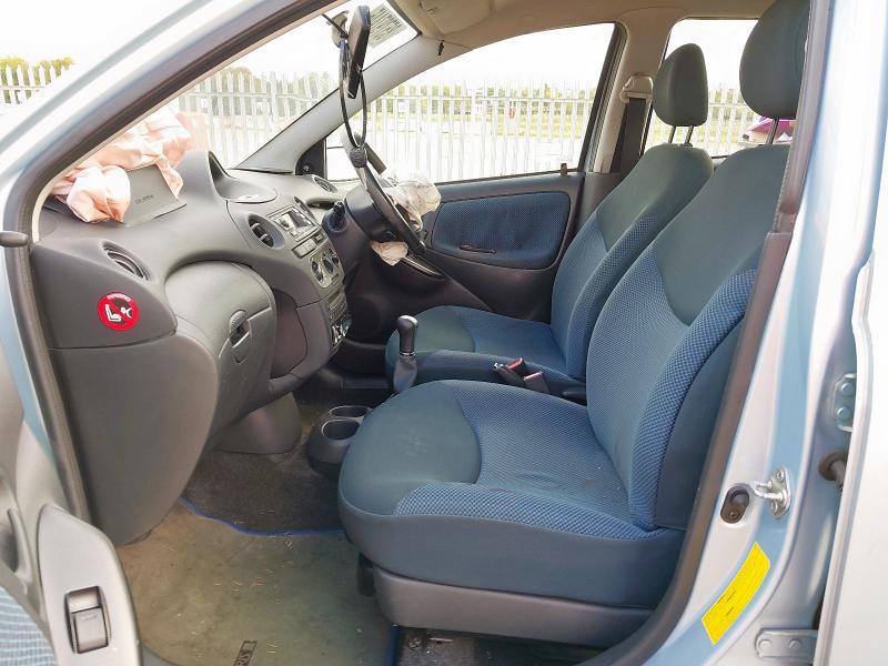 2004 TOYOTA YARIS BLUE 