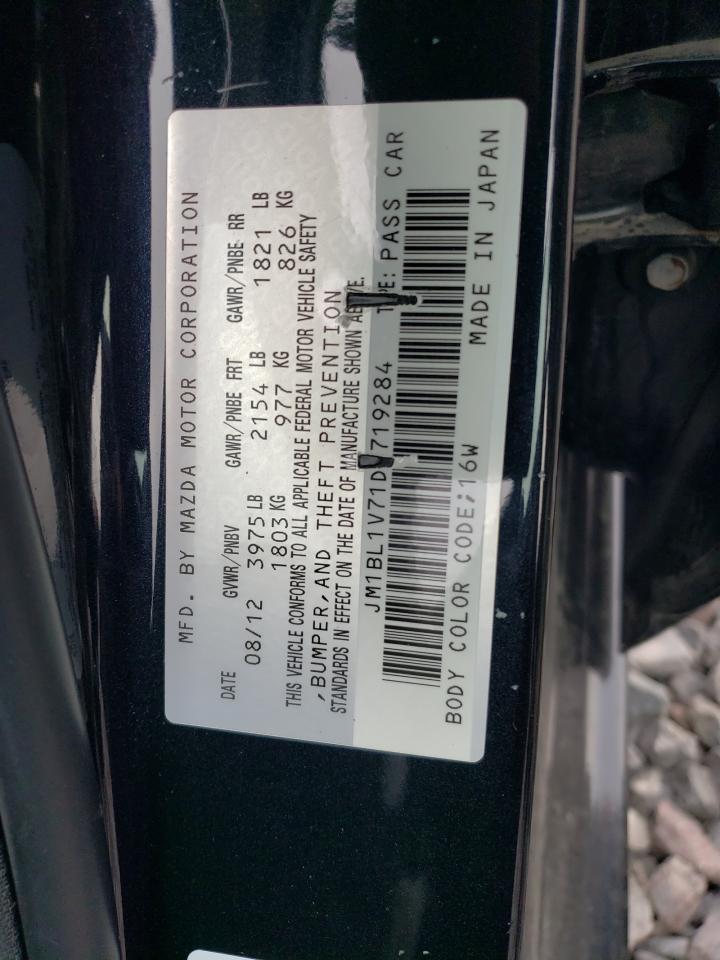 2013 Mazda 3 I VIN: JM1BL1V71D1719284 Lot: 90087965