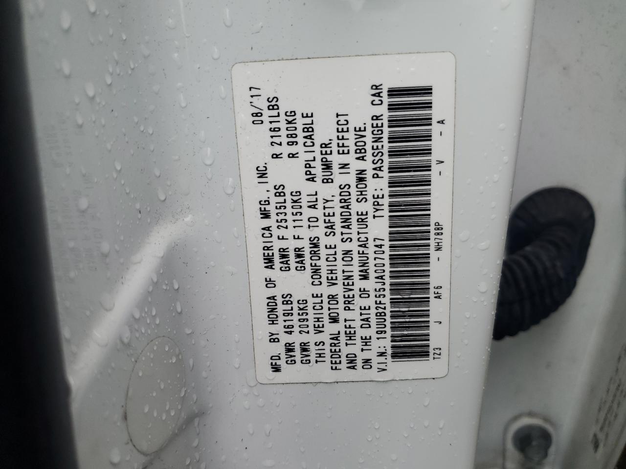 2018 Acura Tlx Tech VIN: 19UUB2F55JA007047 Lot: 82257775