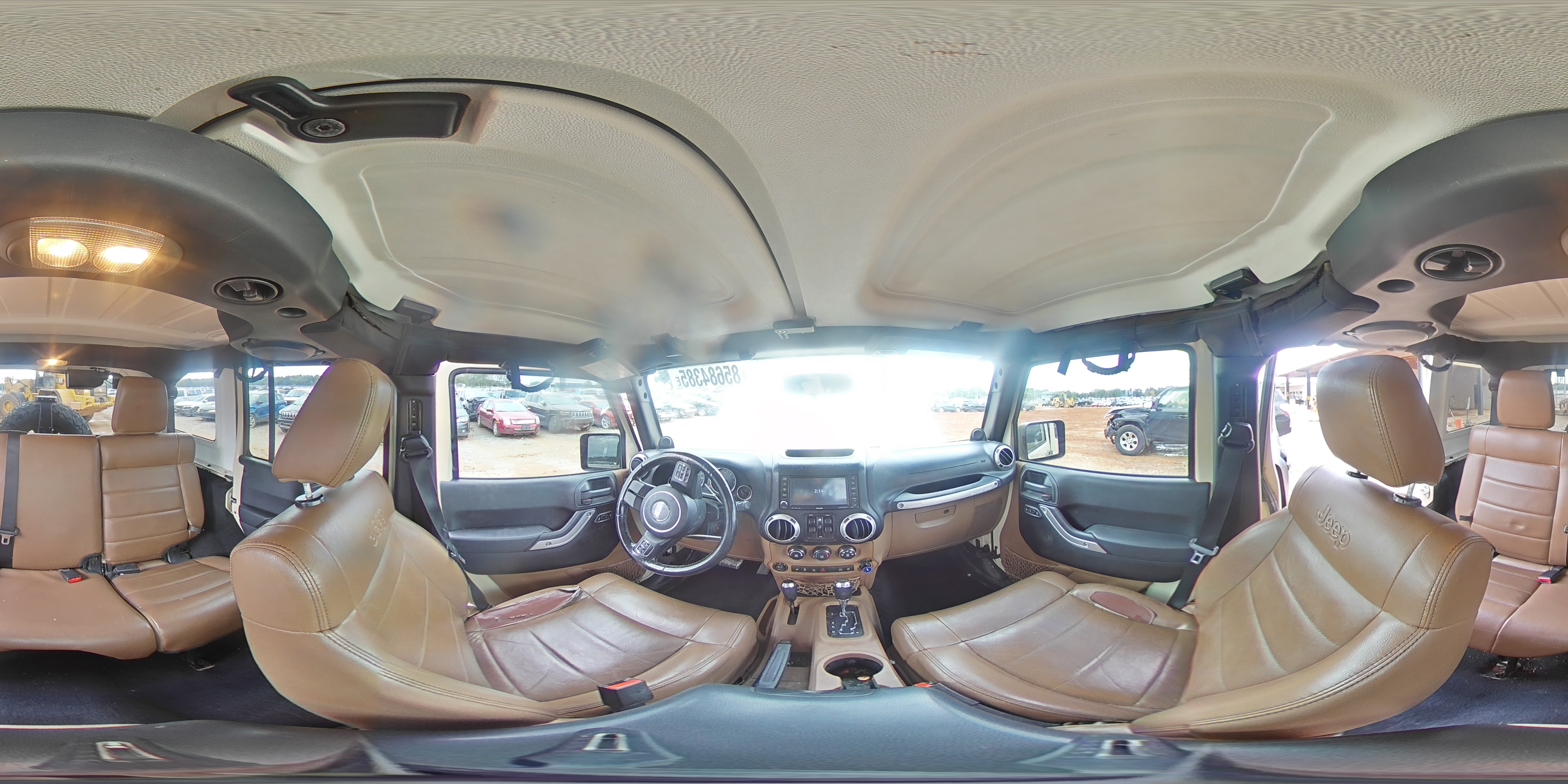 2012 Jeep Wrangler Unlimited Sahara VIN: 1C4BJWEG4CL100250 Lot: 85684385