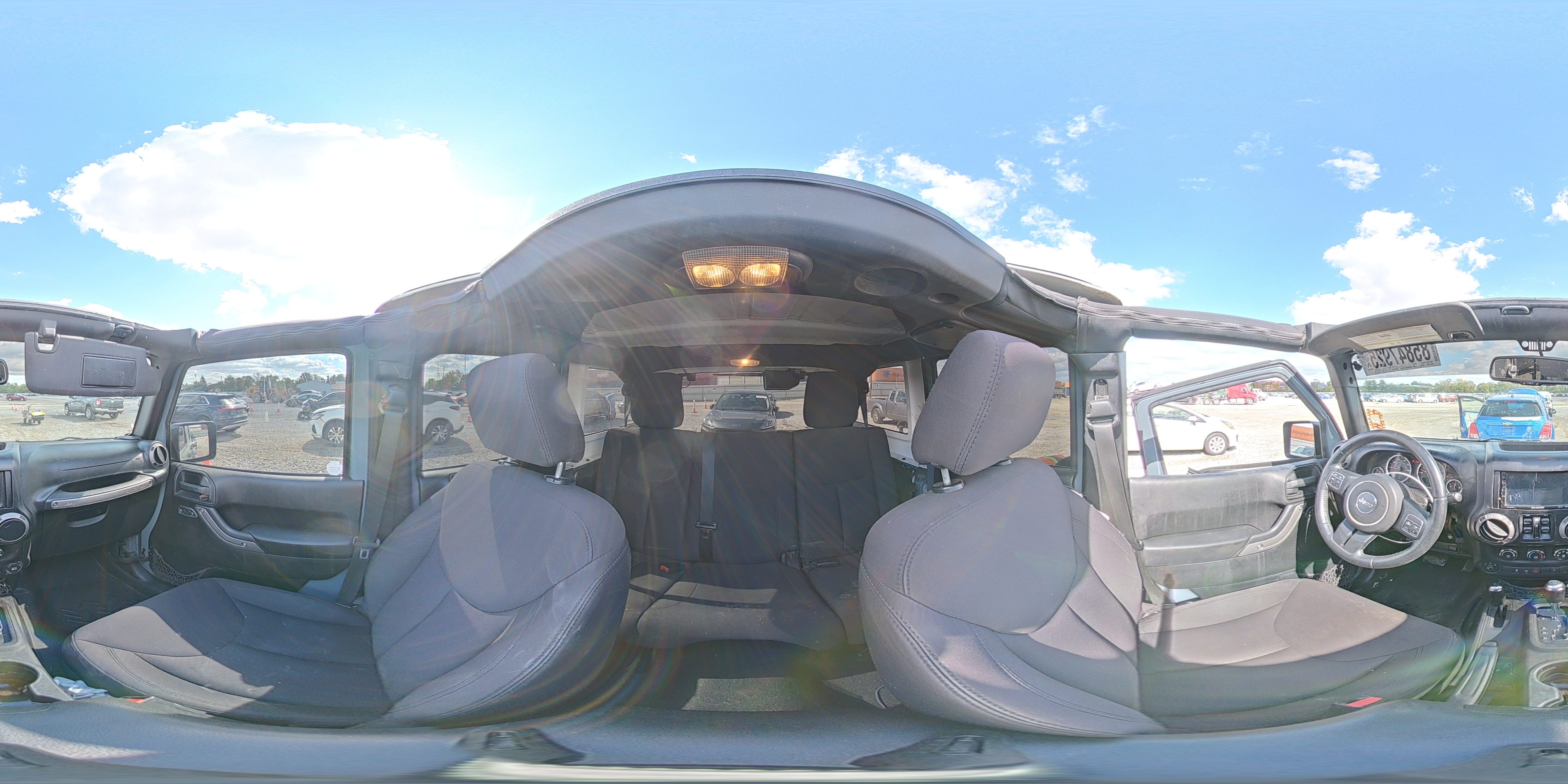 2015 Jeep Wrangler Unlimited Sport VIN: 1C4HJWDG6FL602757 Lot: 85847925