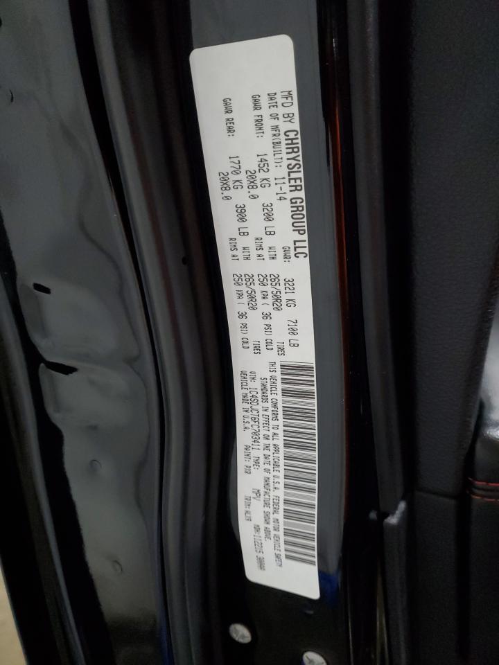 2015 Dodge Durango R/T VIN: 1C4SDJCT6FC703411 Lot: 90691825