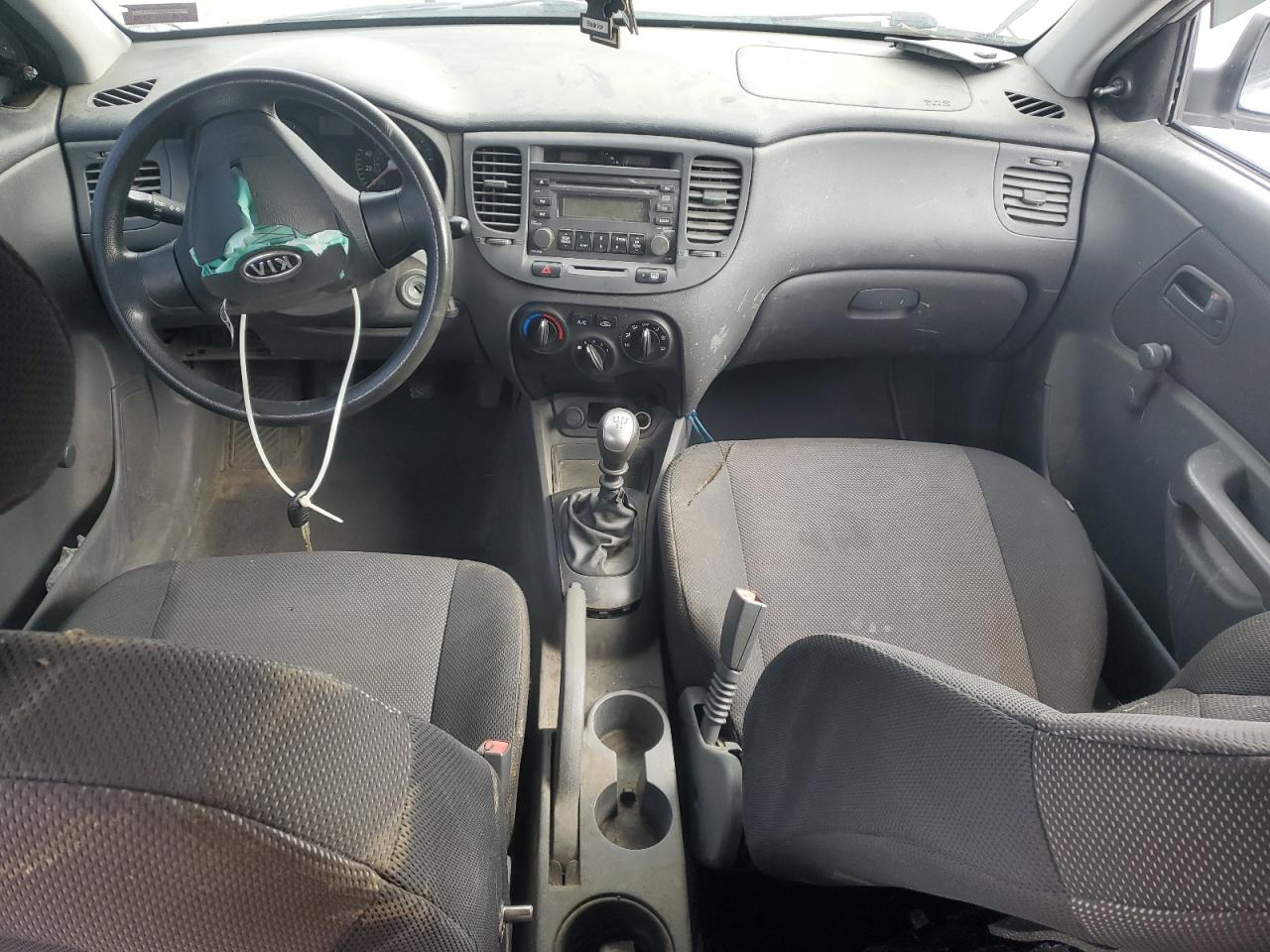 2007 Kia Rio Base VIN: KNADE123X76276268 Lot: 90030555