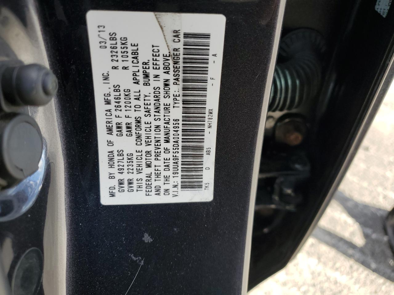 2013 Acura Tl Tech VIN: 19UUA9F55DA004956 Lot: 81011745