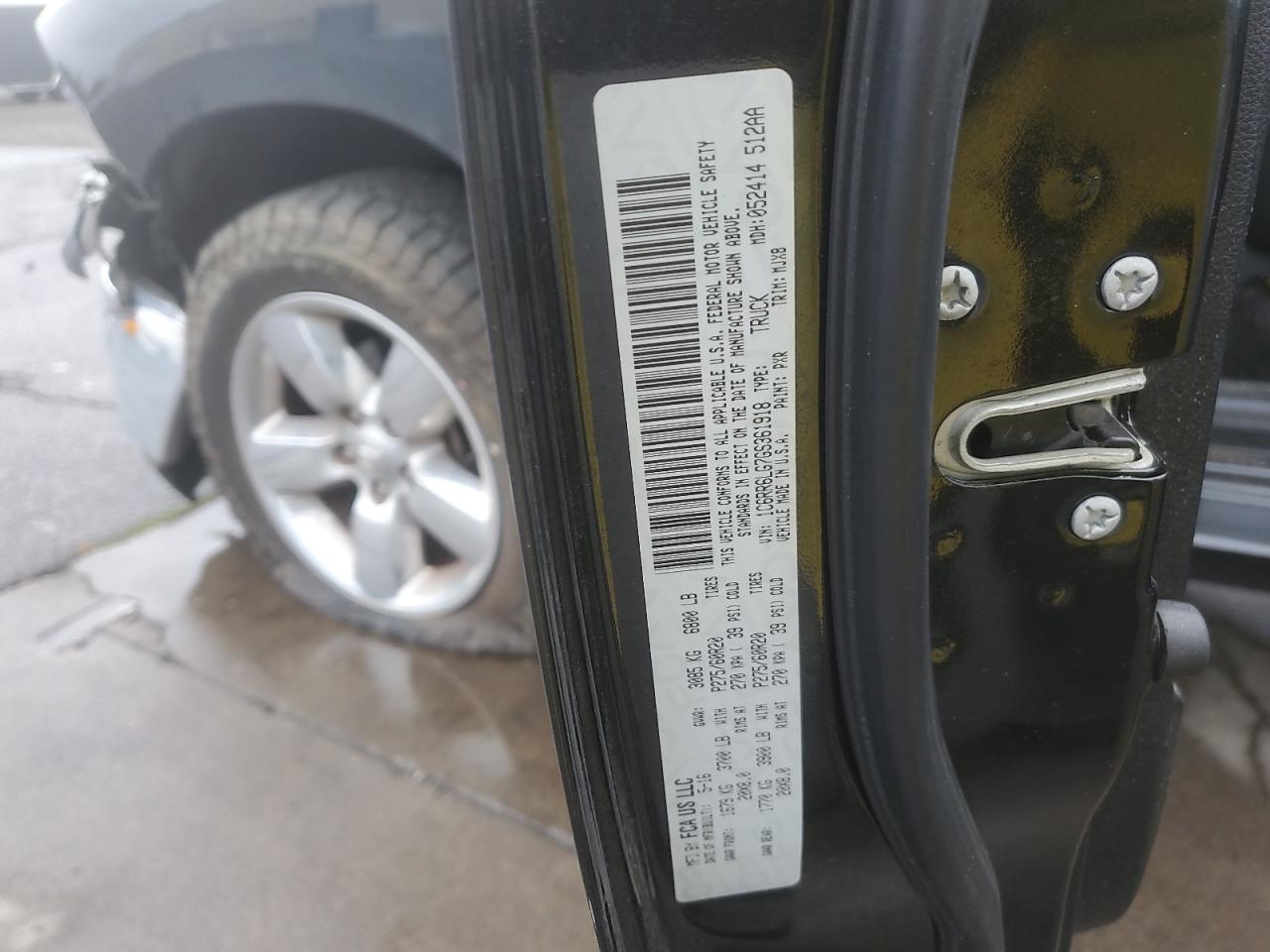 2016 Ram 1500 Slt VIN: 1C6RR6LG7GS361918 Lot: 86089545