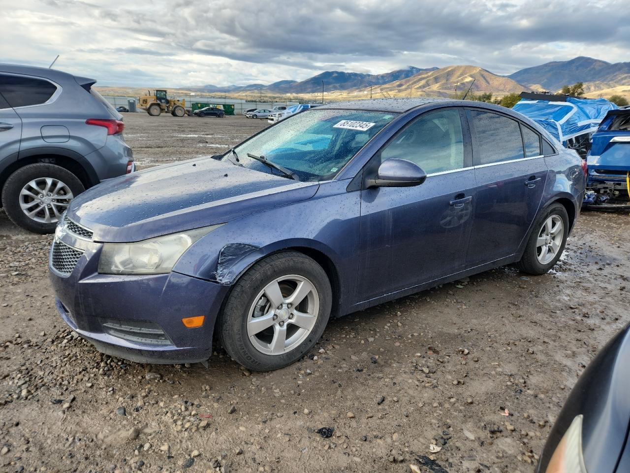 2013 Chevrolet Cruze Lt blue sedan gas 1G1PC5SBXD7140418 photo #1