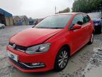 2016 VOLKSWAGEN POLO MATCH  for sale at Copart BELFAST
