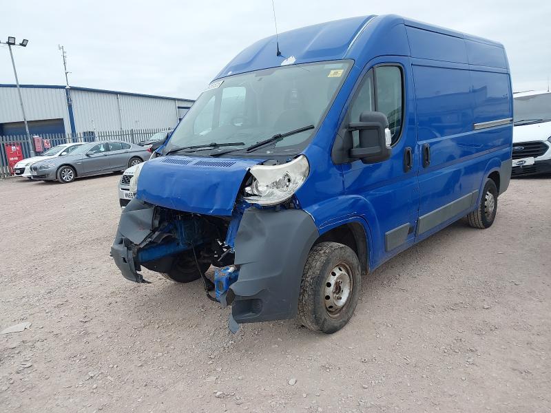 2012 PEUGEOT BOXER 2.2 HDI H2 VAN 110PS for sale at Copart WESTBURY