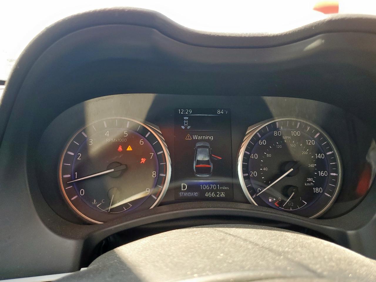 2016 Infiniti Q50 Red Sport 400 VIN: JN1FV7AP1GM420744 Lot: 82284825