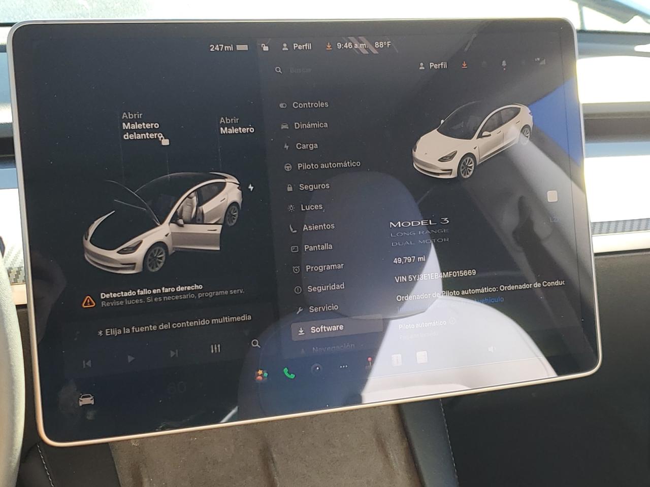 2021 Tesla Model 3 VIN: 5YJ3E1EB4MF015669 Lot: 86689715