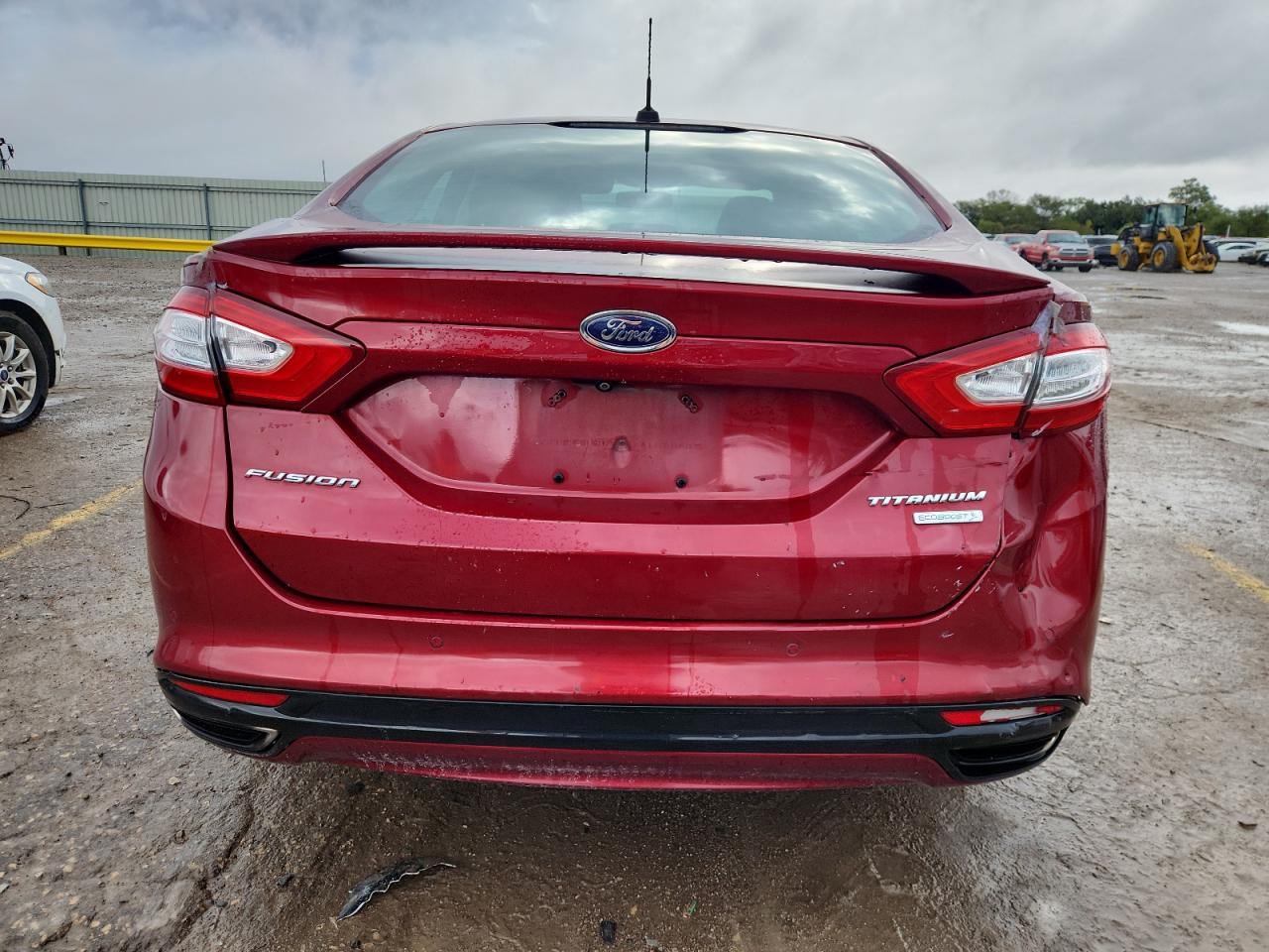 2014 Ford Fusion Titanium VIN: 3FA6P0K97ER306045 Lot: 72088675