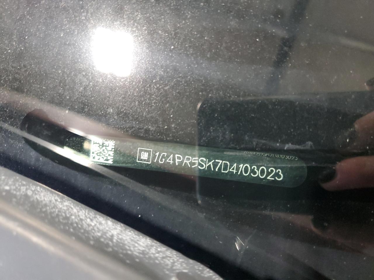 2013 Buick Verano Convenience VIN: 1G4PR5SK7D4103023 Lot: 85504845