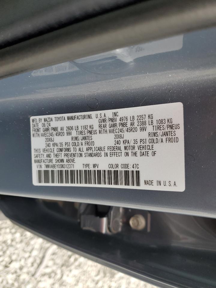 2025 Mazda Cx-50 Premium Plus VIN: 7MMVABEY0SN312371 Lot: 86792575