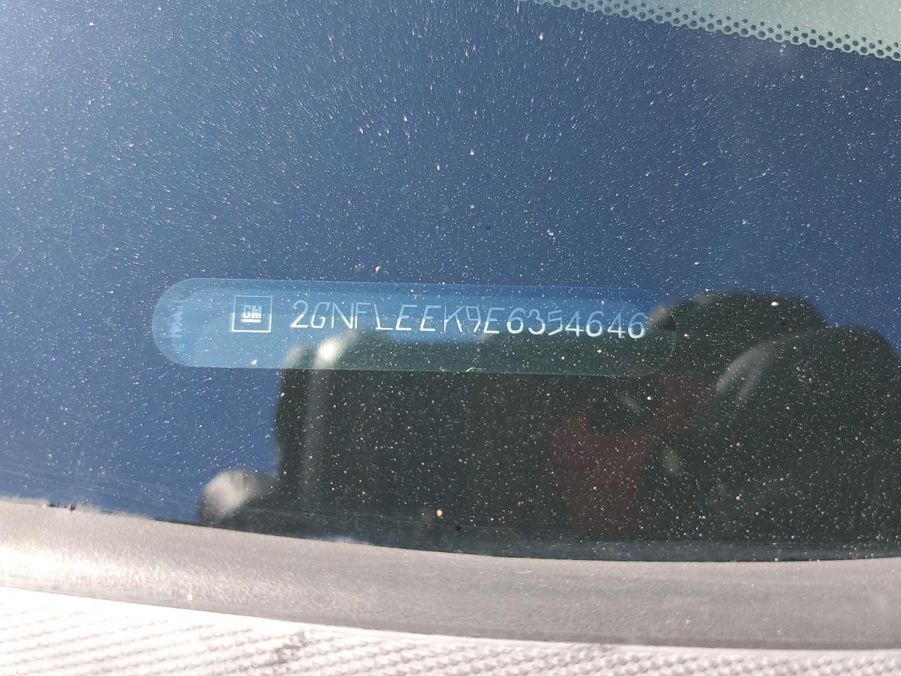 2014 Chevrolet Equinox Ls VIN: 2GNFLEEK9E6354646 Lot: 82396515