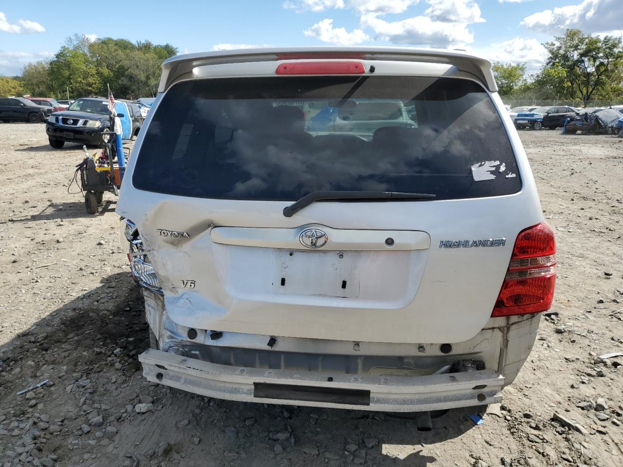 2003 Toyota Highlander Limited VIN: JTEGF21A030074387 Lot: 85708945