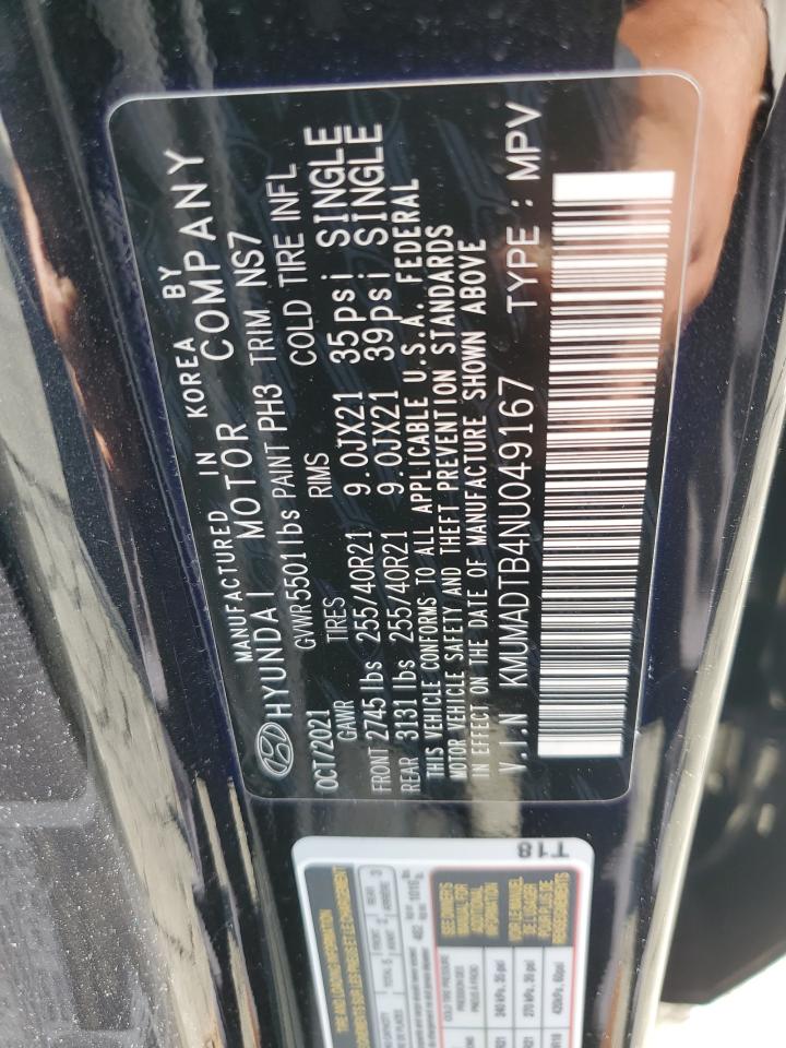 2022 Genesis Gv70 Base VIN: KMUMADTB4NU049167 Lot: 87294325