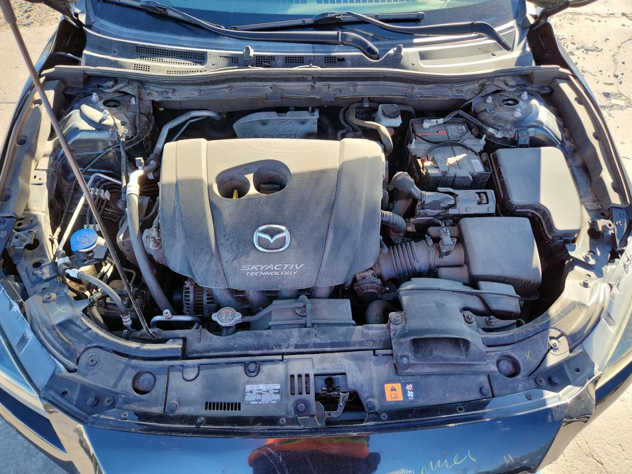 2017 Mazda 3 Touring VIN: JM1BN1V79H1105826 Lot: 85735625