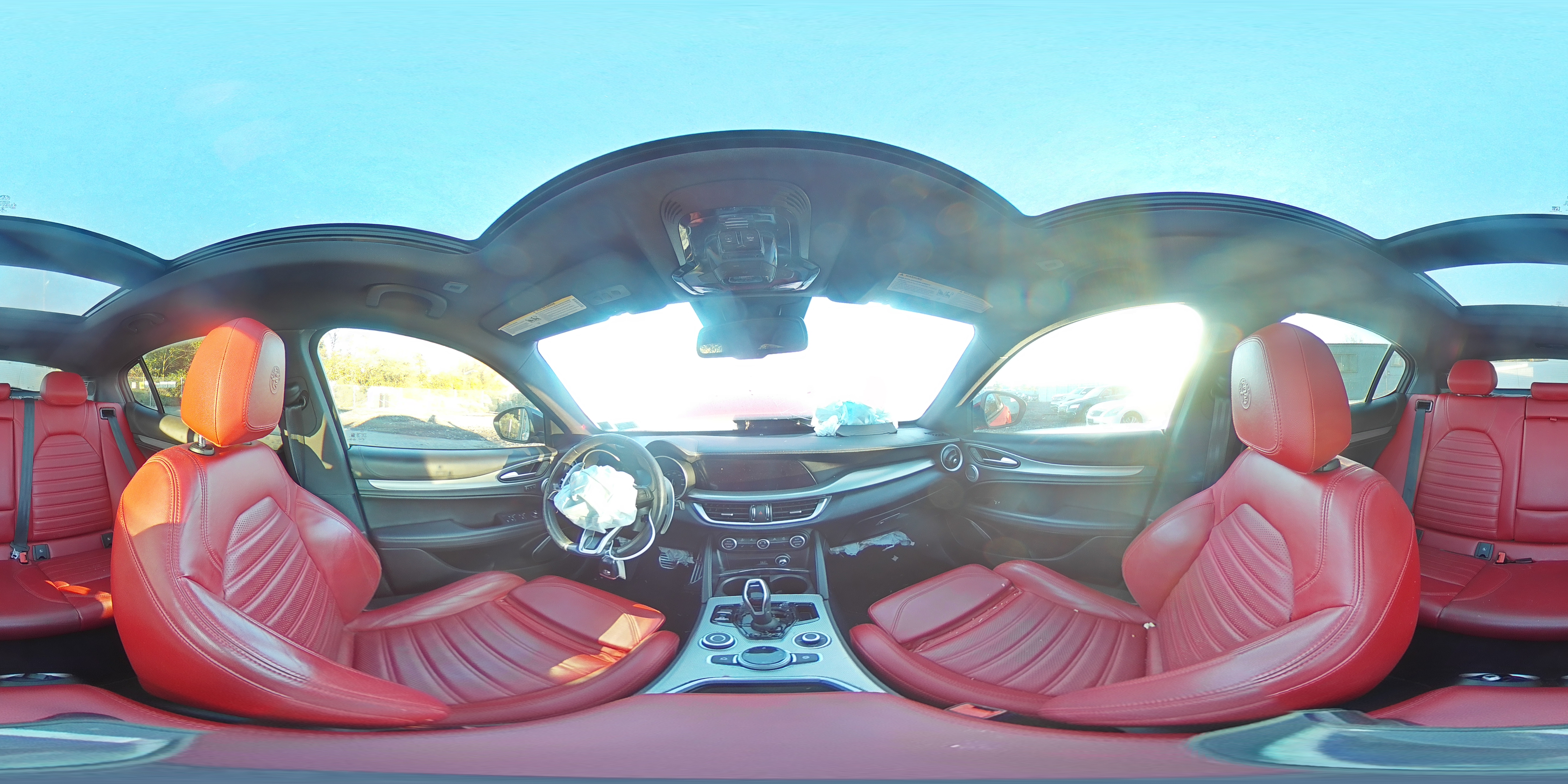 2022 Alfa Romeo Stelvio Ti VIN: ZASPAKBN9N7D46781 Lot: 89735425