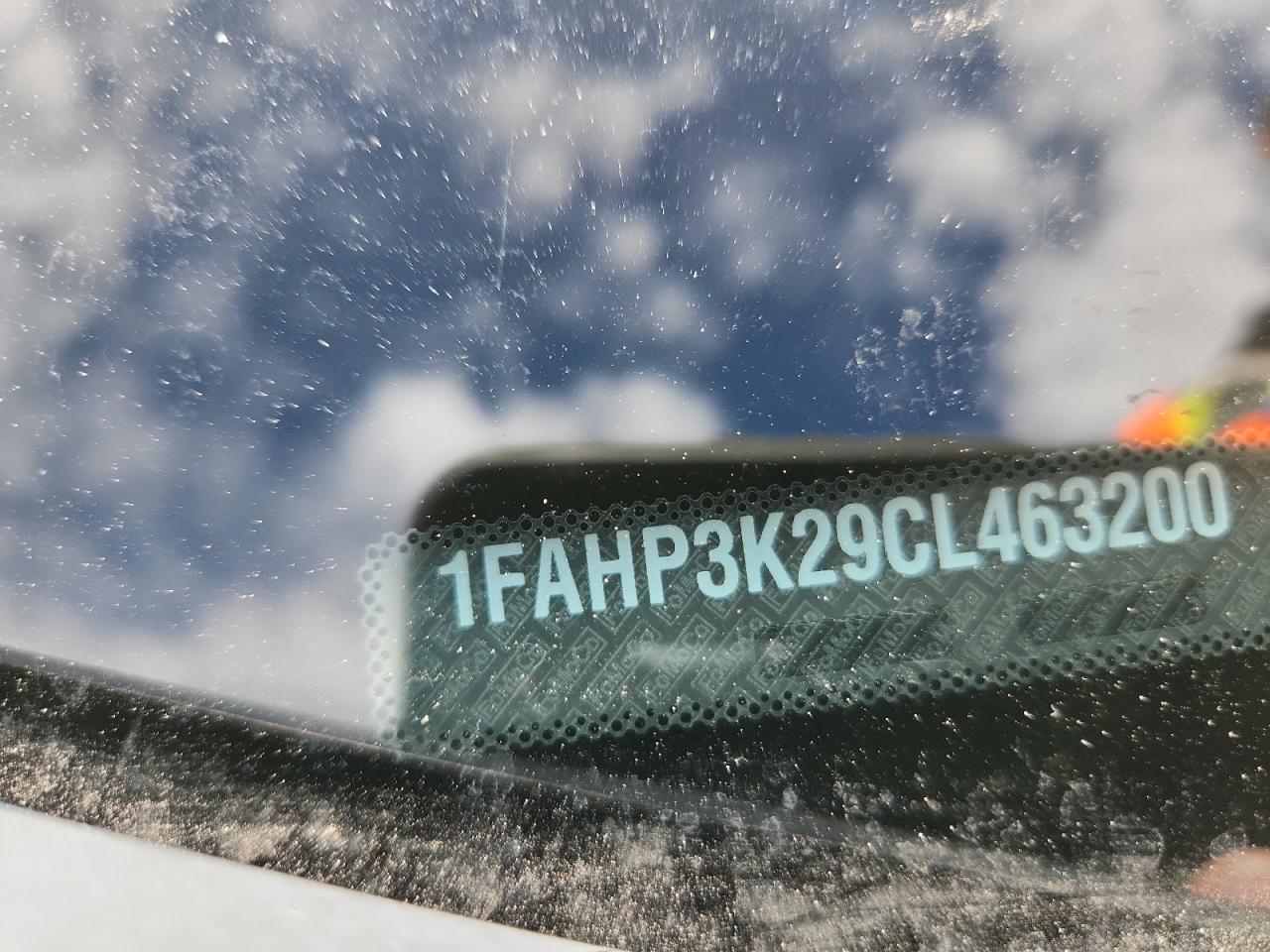 2012 Ford Focus Se VIN: 1FAHP3K29CL463200 Lot: 86085185