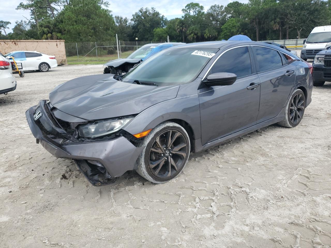 2019 Honda Civic Sport VIN: 2HGFC2F80KH595667 Lot: 82176295