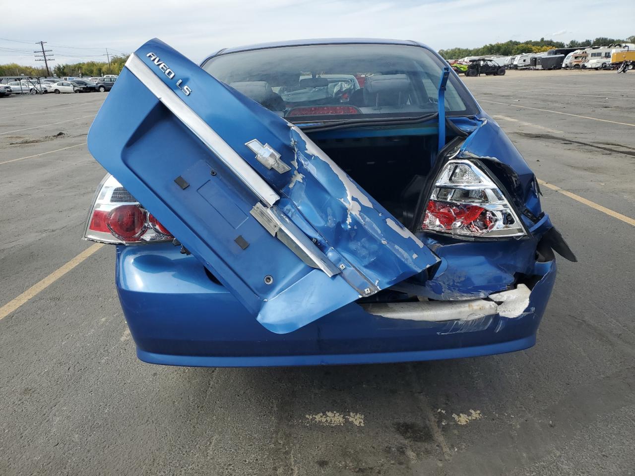 2007 Chevrolet Aveo Base VIN: KL1TD56617B122544 Lot: 84976735