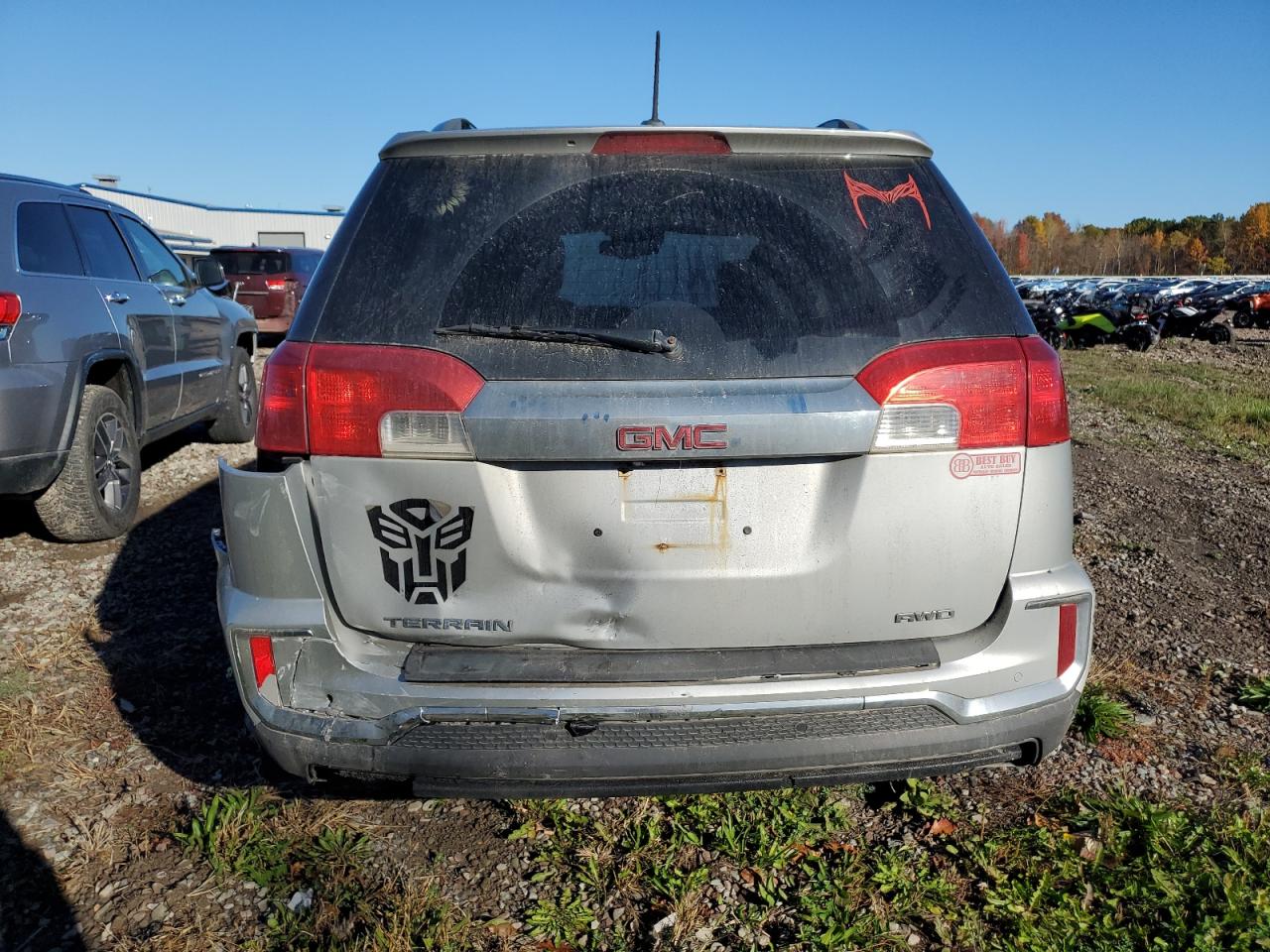 2017 GMC Terrain Slt VIN: 2GKFLUEK2H6317174 Lot: 87391445