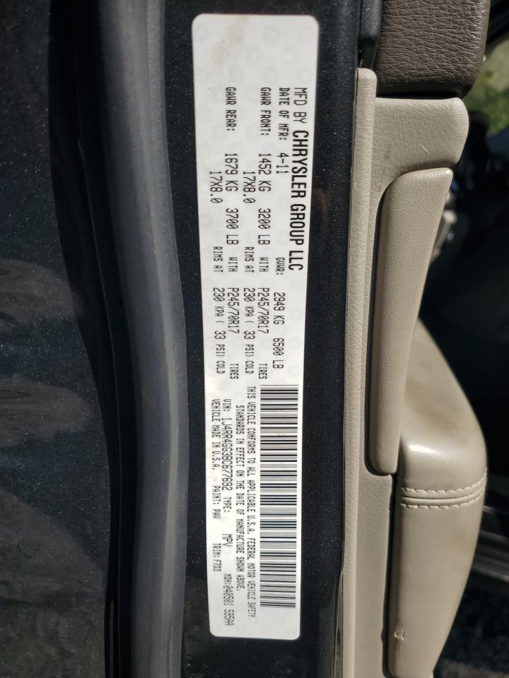 2011 Jeep Grand Cherokee Laredo VIN: 1J4RR4GG3BC677692 Lot: 85567885