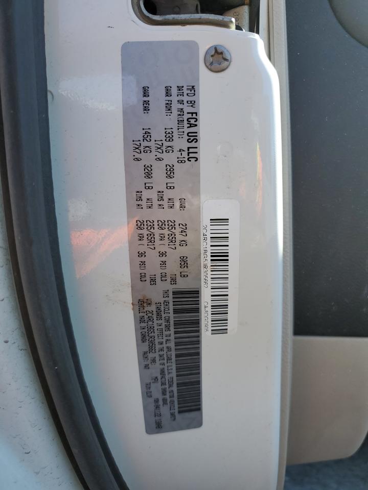 2018 Chrysler Pacifica Touring L VIN: 2C4RC1BG5JR305662 Lot: 84761415