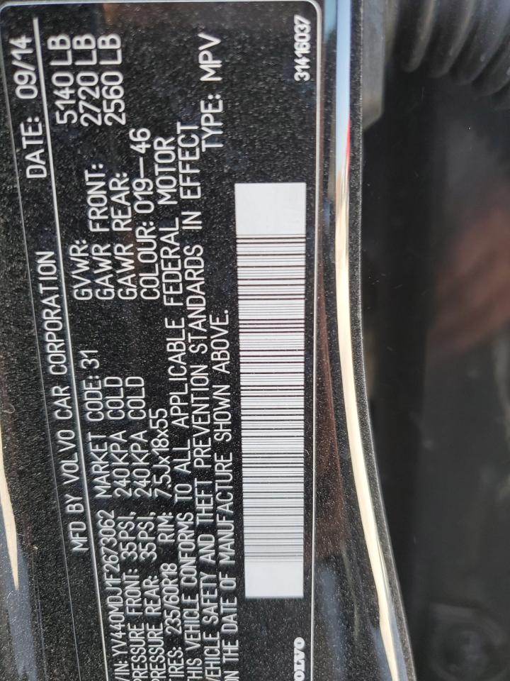 2015 Volvo Xc60 T5 VIN: YV440MDJ1F2673062 Lot: 81980925