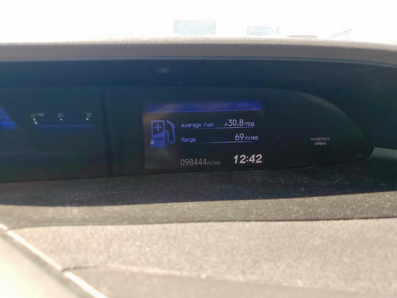 2012 Honda Civic Hf VIN: 2HGFB2F62CH551897 Lot: 85938955