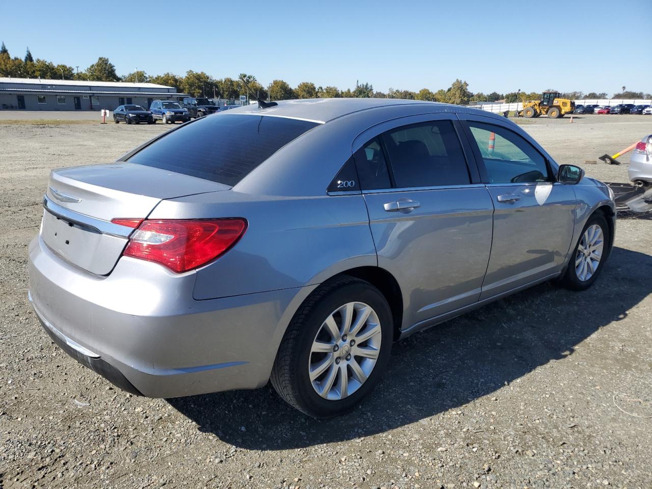 2014 Chrysler 200 Touring grey sedan flexible 1C3CCBBG7EN106809 photo #4