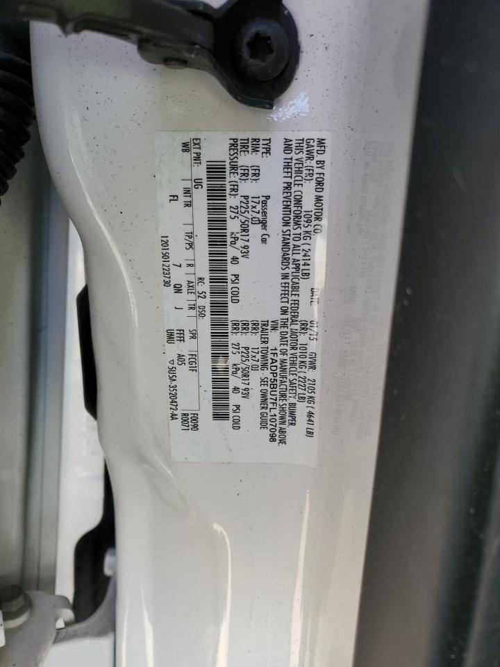 2015 Ford C-Max Sel VIN: 1FADP5BU7FL107098 Lot: 90804395