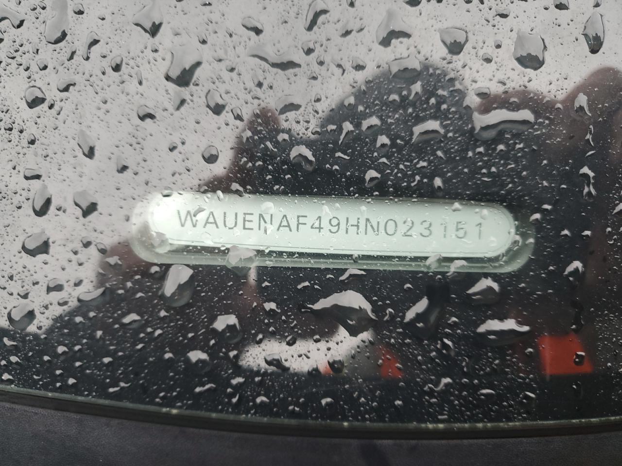 2017 Audi A4 Premium Plus VIN: WAUENAF49HN023151 Lot: 86055825