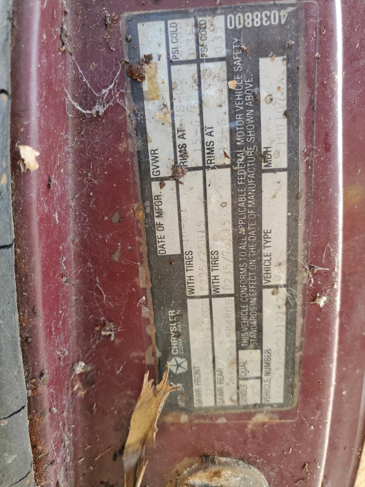 1982 Dodge Ramcharger Aw-100 VIN: 1B4GW12P0CS212142 Lot: 89628095