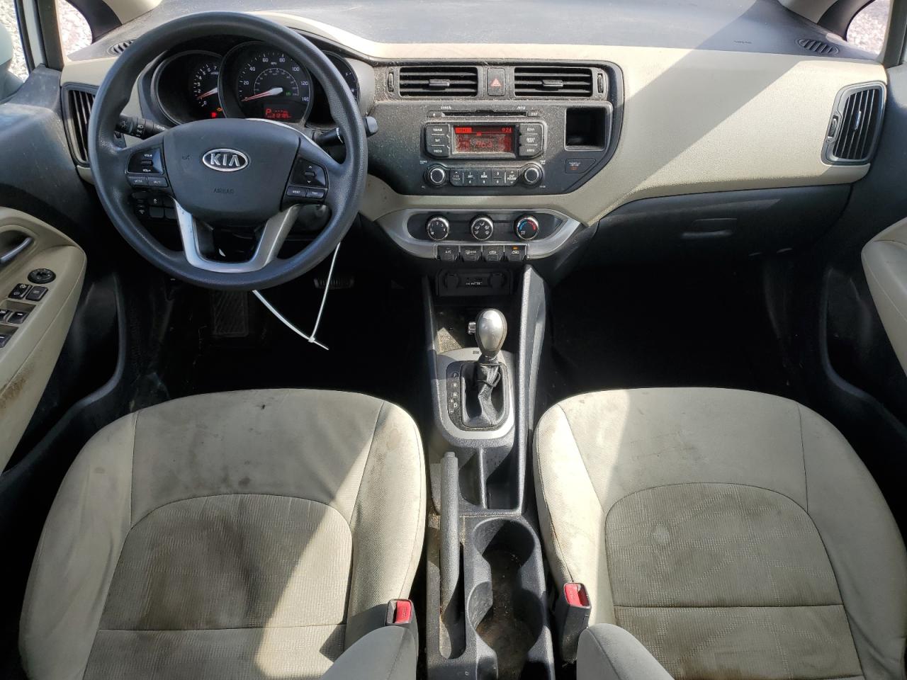 2013 Kia Rio Lx VIN: KNADM4A39D6106744 Lot: 85596235