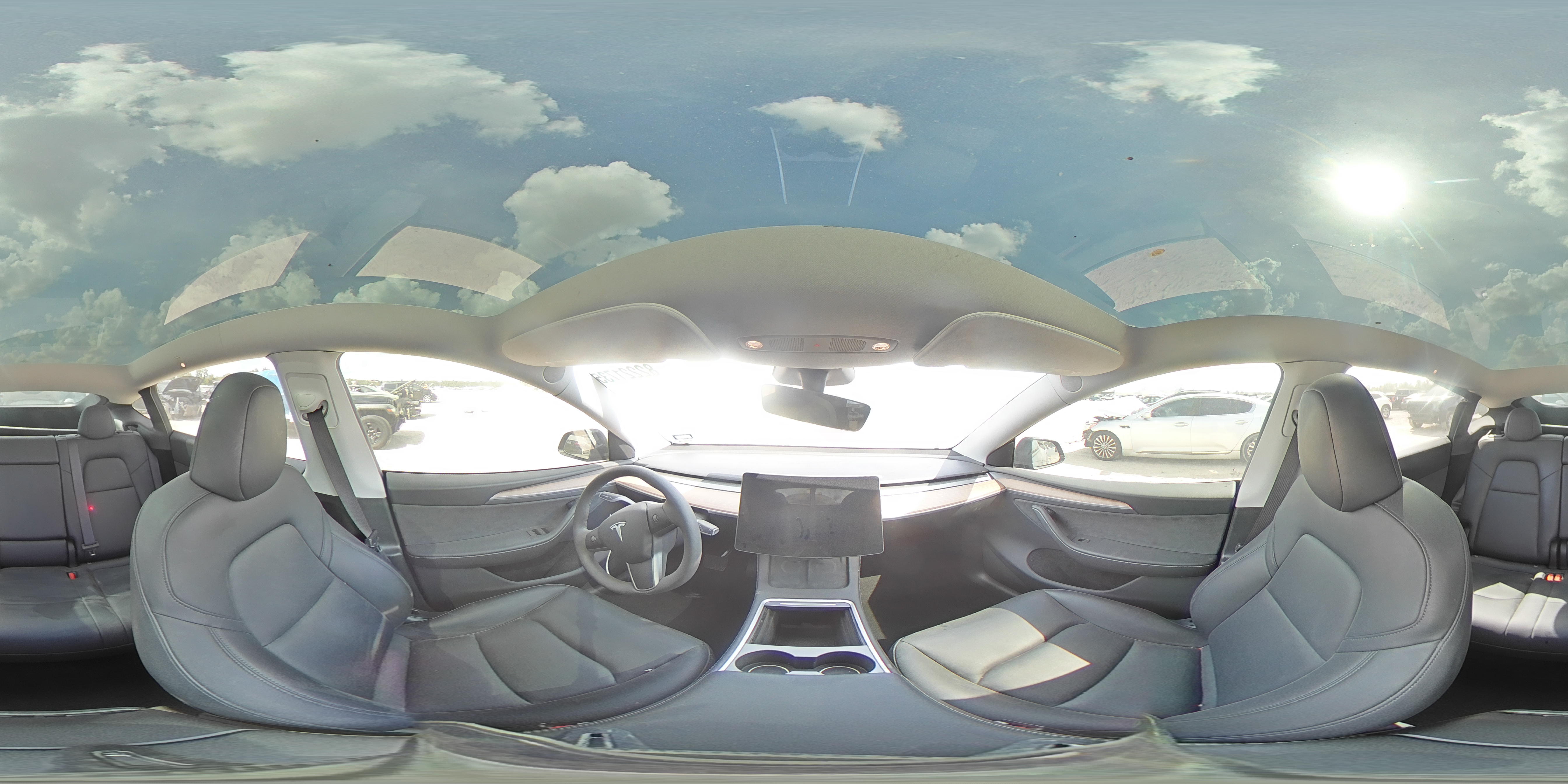 2023 Tesla Model Y VIN: 7SAYGDEE3PA187692 Lot: 82221735