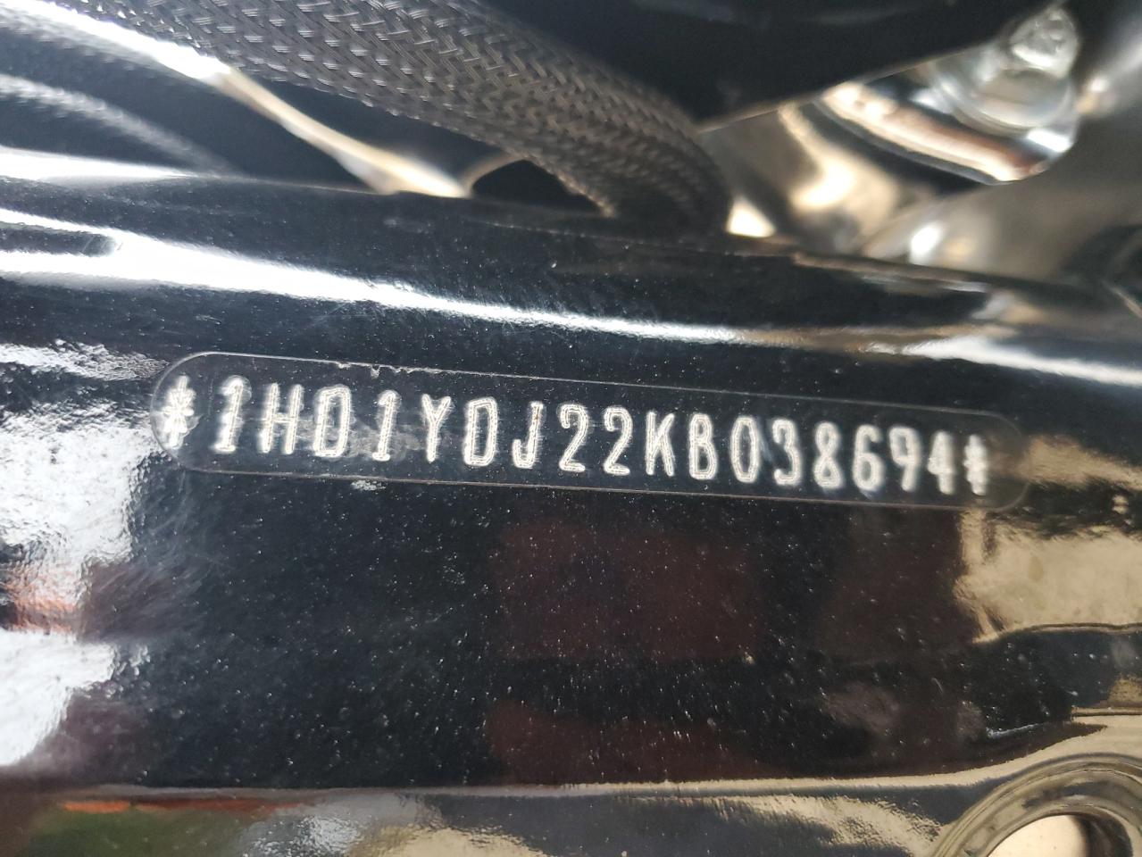 2019 Harley-Davidson Flsl VIN: 1HD1YDJ22KB038694 Lot: 86188955