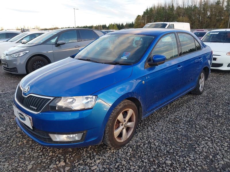 2014 SKODA RAPID 1.6 TDI CR 90 GREENLINE 5DR for sale at Copart EAST KILBRIDE