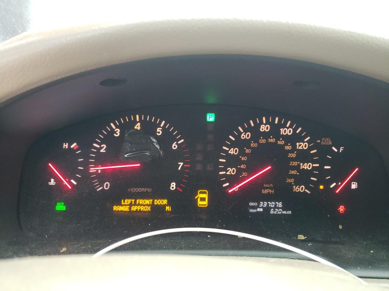 2003 Lexus Ls 430 VIN: JTHBN30F210040855 Lot: 84718585