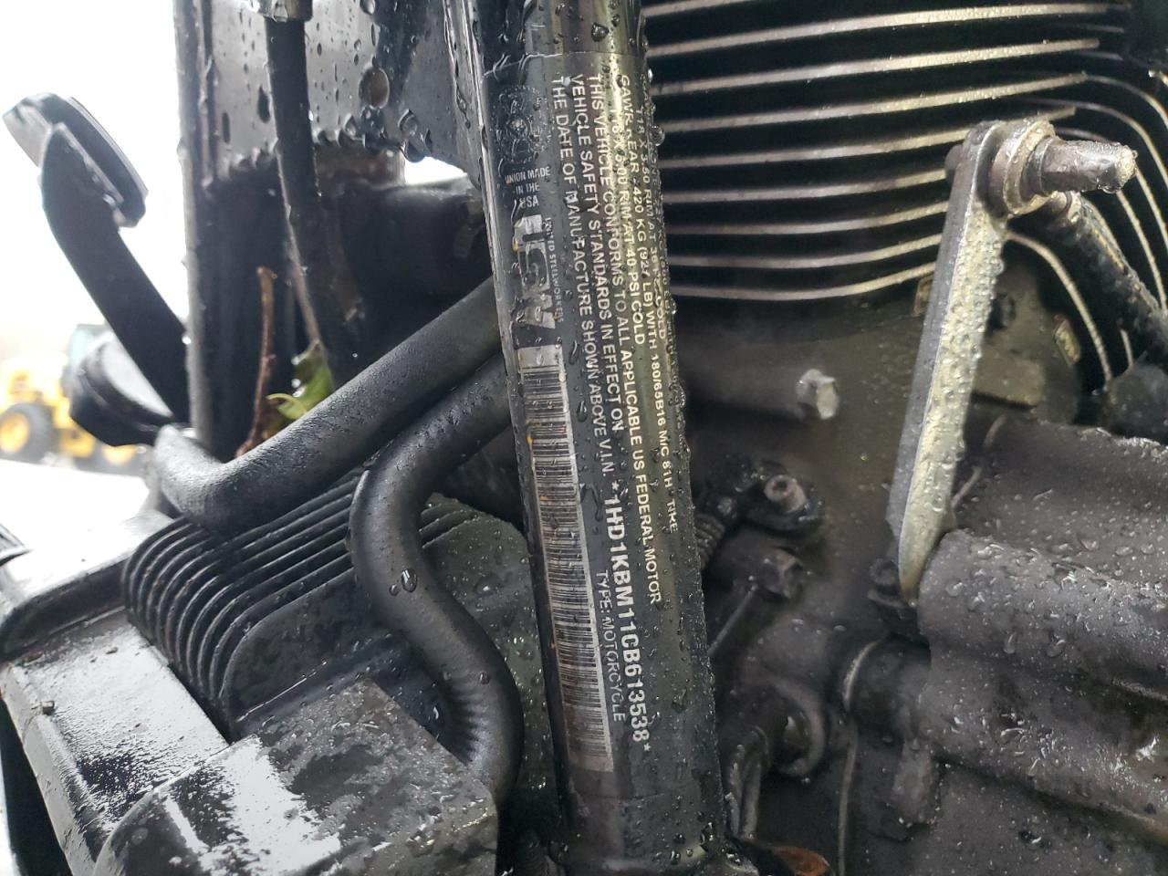 2012 Harley-Davidson Flhx Street Glide VIN: 1HD1KBM11CB613538 Lot: 90369675